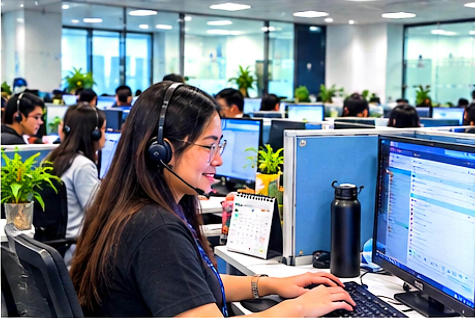 Customer support team